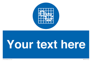 Custom Machine Guards Required Sign